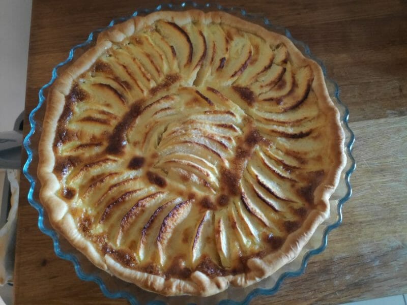 Tarte Normande Aux Pommes Au Thermomix Cookomix