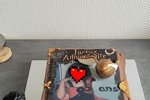 Cliquez pour zoomer ! Layer cake Kinder Bueno Thermomix par Mélodie