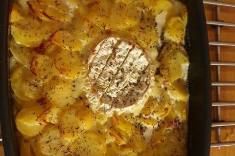 Gratin de pommes de terre à la normande au Thermomix - Cookomix