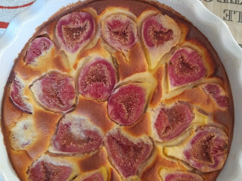 Cliquez pour zoomer ! Clafoutis aux figues Thermomix par chefsoso69