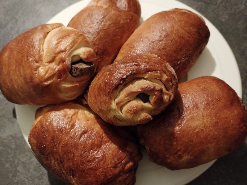 Cliquez pour zoomer ! Pains au chocolat briochés Thermomix par emiii19
