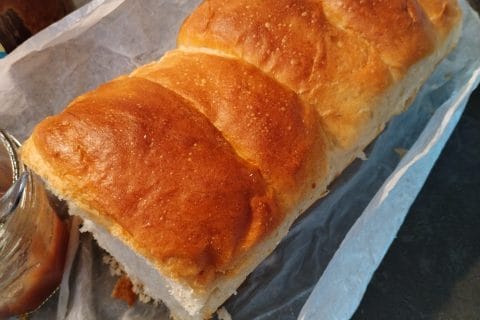 Cliquez pour zoomer ! Brioche sans beurre, sans oeufs Thermomix par emiii19