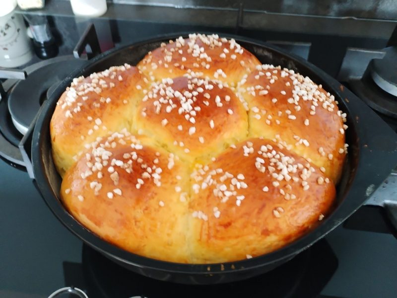Cliquez pour zoomer ! Brioche à la semoule de blé Thermomix par emiii19