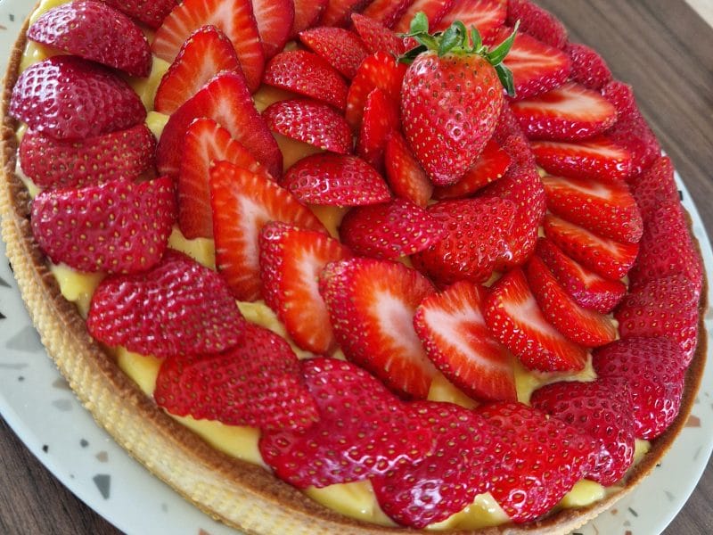 Cliquez pour zoomer ! Tarte aux fraises Thermomix par Manon_8