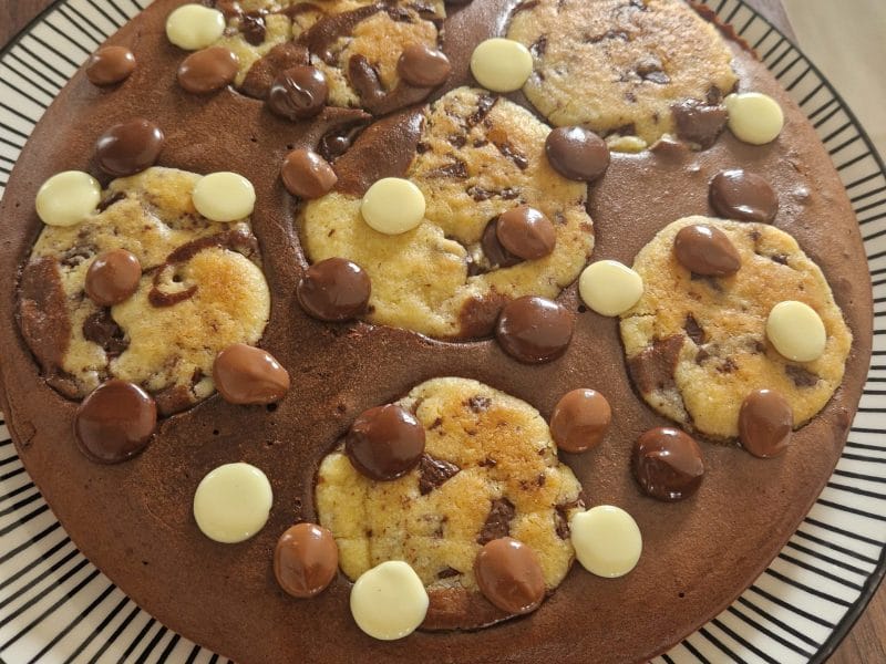 Cliquez pour zoomer ! Brownie fondant choco-banane Thermomix par Manon_8