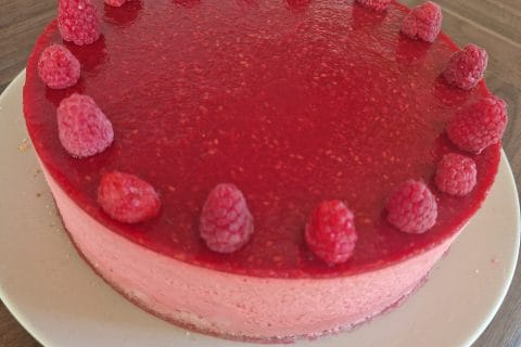 Cliquez pour zoomer ! Bavarois aux framboises Thermomix par Manon_8