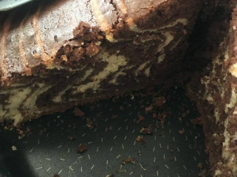 Cliquez pour zoomer ! Gâteau zébré Thermomix par Charlene5387