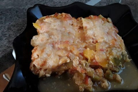 Cliquez pour zoomer ! Lasagnes au poulet et poivrons Thermomix par CandyNeige