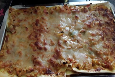 Cliquez pour zoomer ! Lasagnes au poulet et poivrons Thermomix par CandyNeige