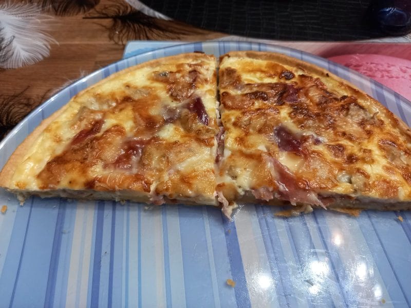 Cliquez pour zoomer ! Tarte gorgonzola et jambon de Parme Thermomix par CandyNeige