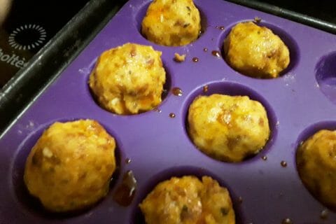 Cliquez pour zoomer ! Boulettes de poulet au chorizo Thermomix par CandyNeige