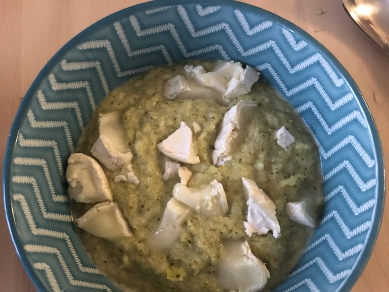 Cliquez pour zoomer ! Potage brocoli et poireaux Thermomix par mathilde_959