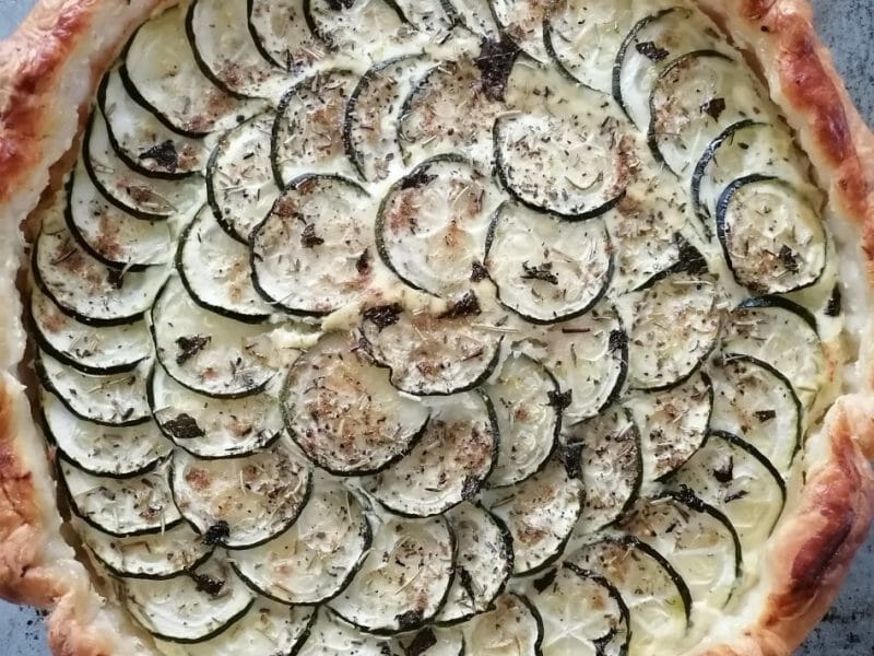 Cliquez pour zoomer ! Tarte courgettes et ricotta Thermomix par Maudpharma
