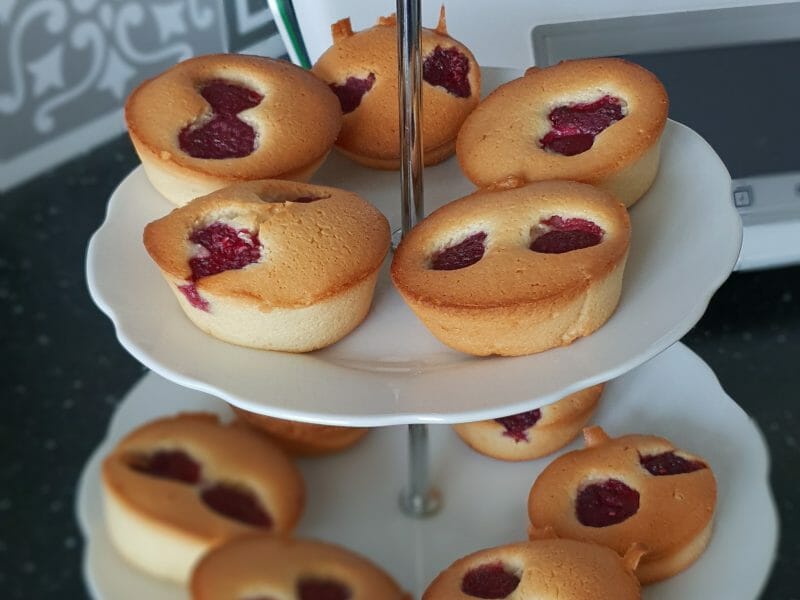 Cliquez pour zoomer ! Visitandines aux framboises Thermomix par As-sia