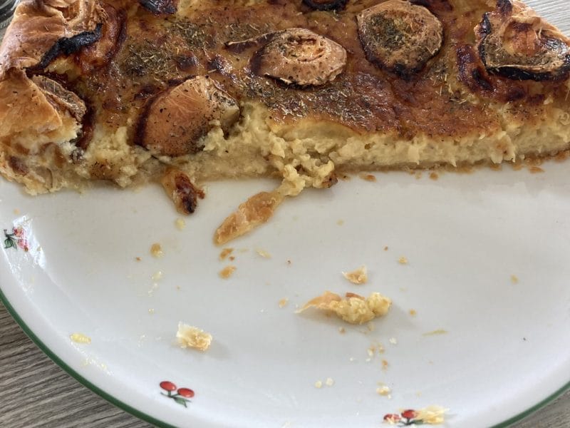 Cliquez pour zoomer ! Quiche oignons, chèvre et miel Thermomix par marie_06