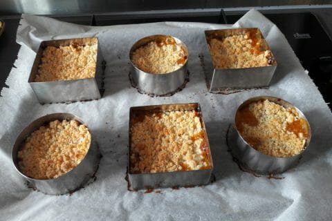 Cliquez pour zoomer ! Crumble aux abricots Thermomix par Stef38230