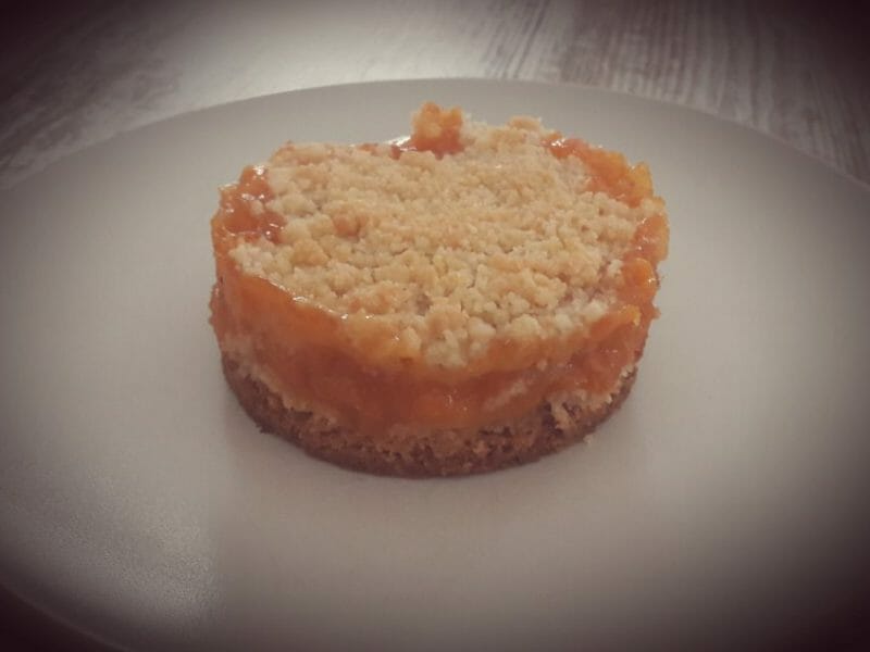 Cliquez pour zoomer ! Crumble aux abricots Thermomix par Stef38230