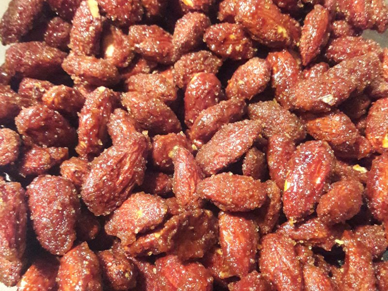 Cliquez pour zoomer ! Amandes grillées à la cannelle et au miel Thermomix par Stef38230