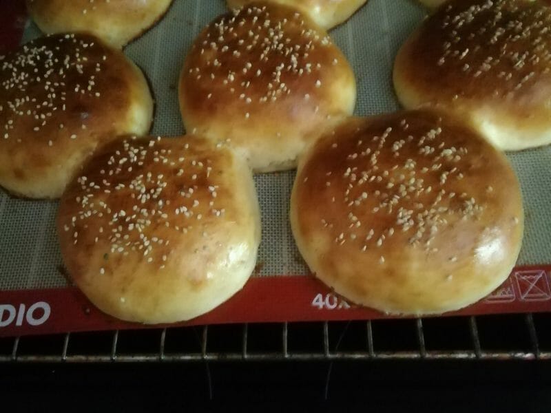 Cliquez pour zoomer ! Pains hamburger Thermomix par Riri325