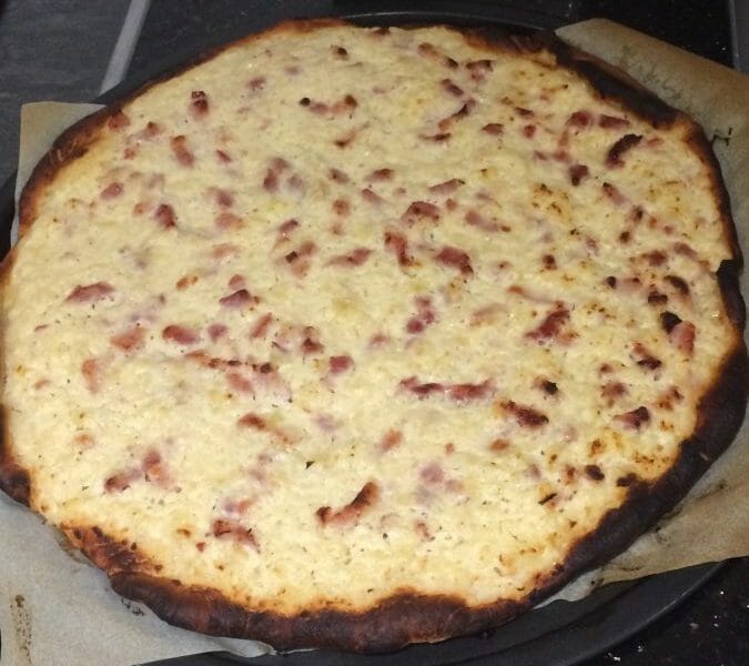 Cliquez pour zoomer ! Flammekueche traditionnelle Thermomix par Marnila