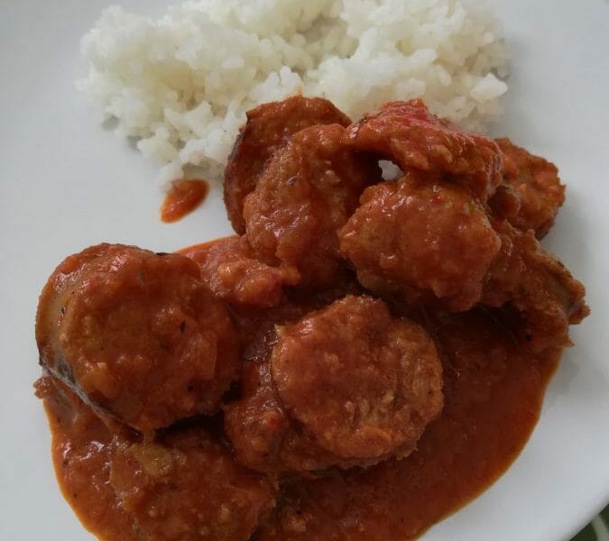 Cliquez pour zoomer ! Rougail saucisse Thermomix par Chouchou44
