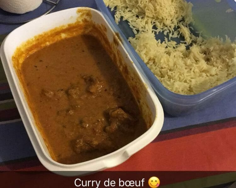 Cliquez pour zoomer ! Curry de boeuf Thermomix par JohannaD