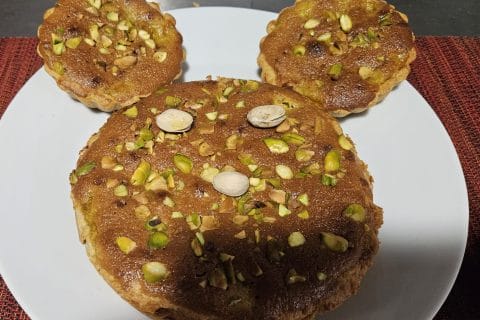 Cliquez pour zoomer ! Tartelettes amandine pistache mangue Thermomix par mary12775