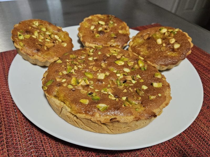 Cliquez pour zoomer ! Tartelettes amandine pistache mangue Thermomix par mary12775