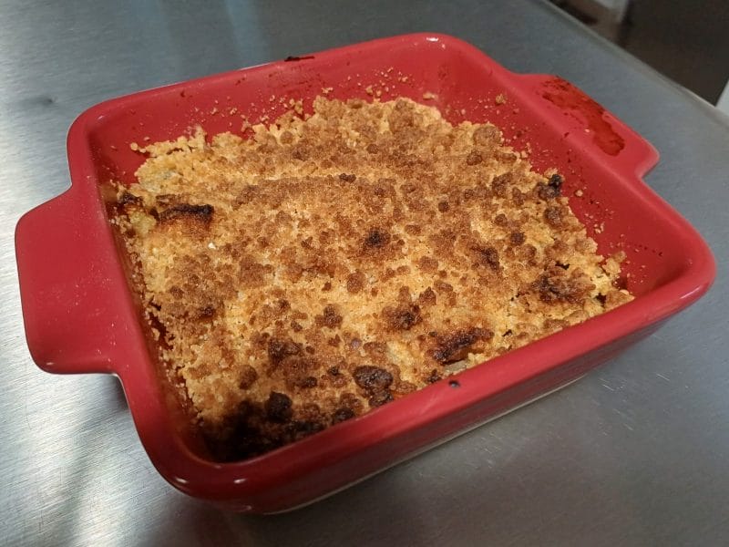 Cliquez pour zoomer ! Crumble pommes, poires et spéculoos Thermomix par mary12775