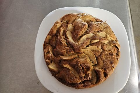 Cliquez pour zoomer ! Gâteau aux pommes et mascarpone Thermomix par mary12775
