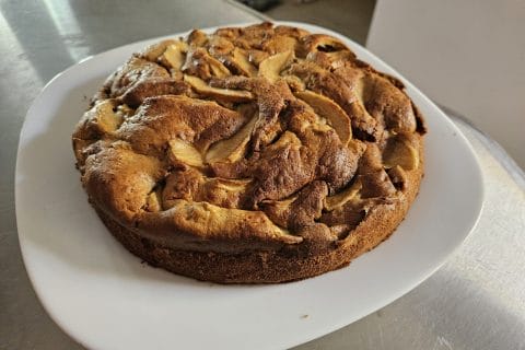 Cliquez pour zoomer ! Gâteau aux pommes et mascarpone Thermomix par mary12775