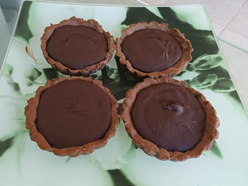 Cliquez pour zoomer ! Tarte tout chocolat Thermomix par mary12775