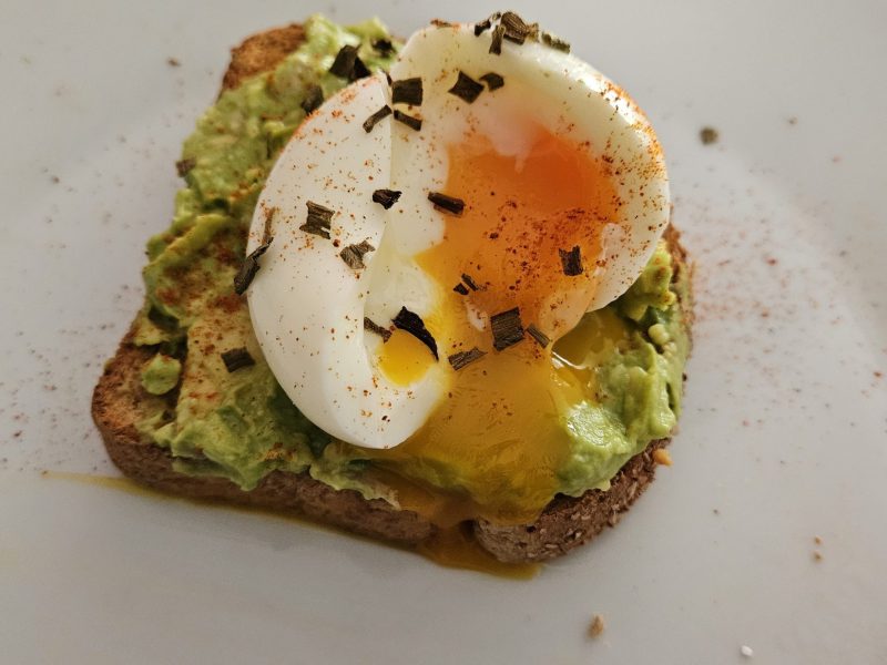 Cliquez pour zoomer ! Tartine avocat et oeuf mollet Thermomix par mary12775