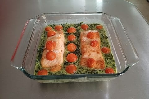 Cliquez pour zoomer ! Saumon à la Toscane Thermomix par mary12775