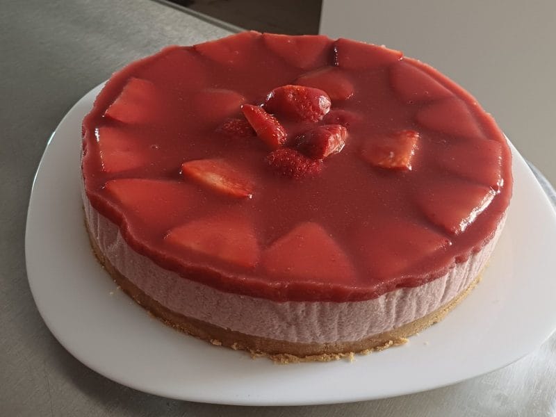 Cliquez pour zoomer ! Bavarois aux fraises Thermomix par mary12775
