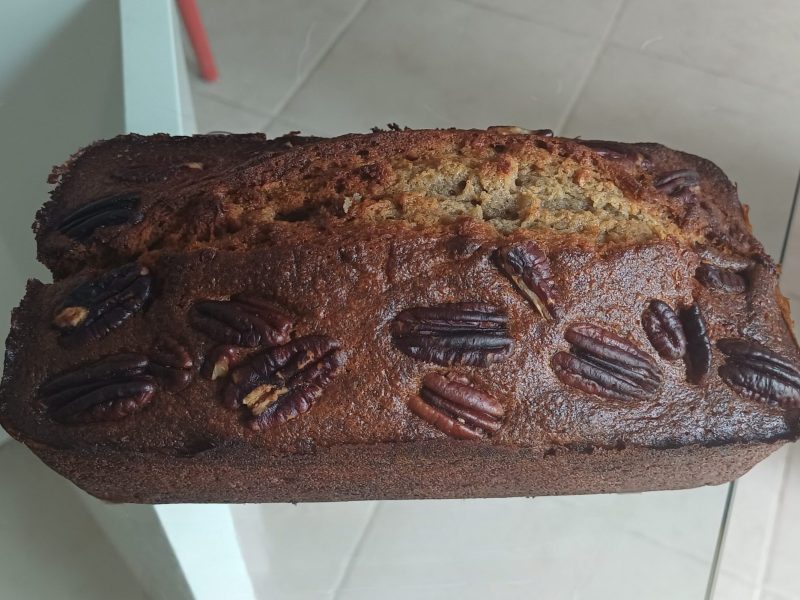 Cliquez pour zoomer ! Banana bread aux noix de pécan Thermomix par mary12775