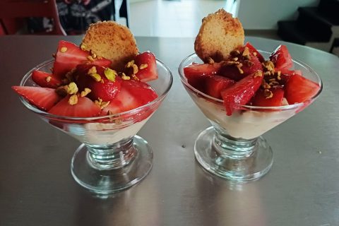 Cliquez pour zoomer ! Tarte aux fraises destructurée Thermomix par mary12775