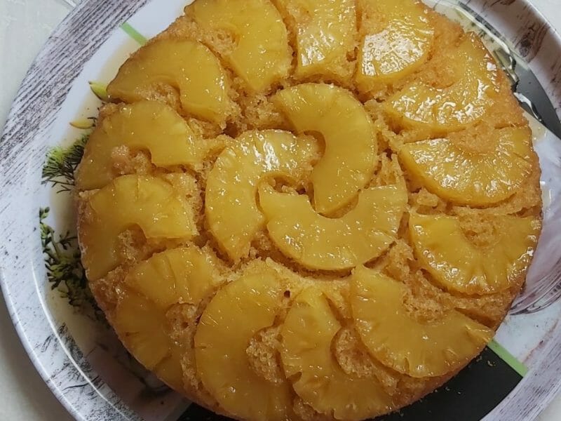 Cliquez pour zoomer ! Gâteau renversé aux poires Thermomix par butterflo