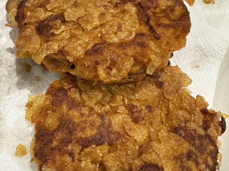 Cliquez pour zoomer ! Galettes de patates douces Thermomix par lysemano