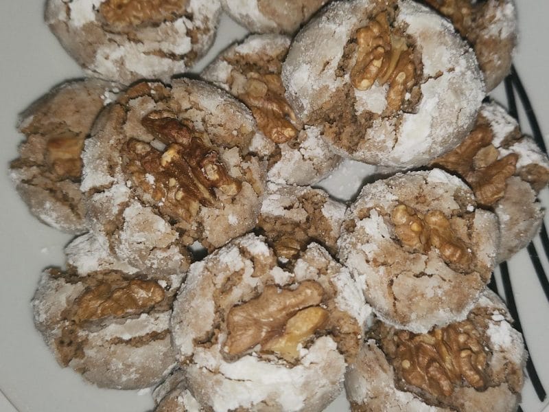 Cliquez pour zoomer ! Ghribas aux noix et amandes Thermomix par quetzalcoatl01