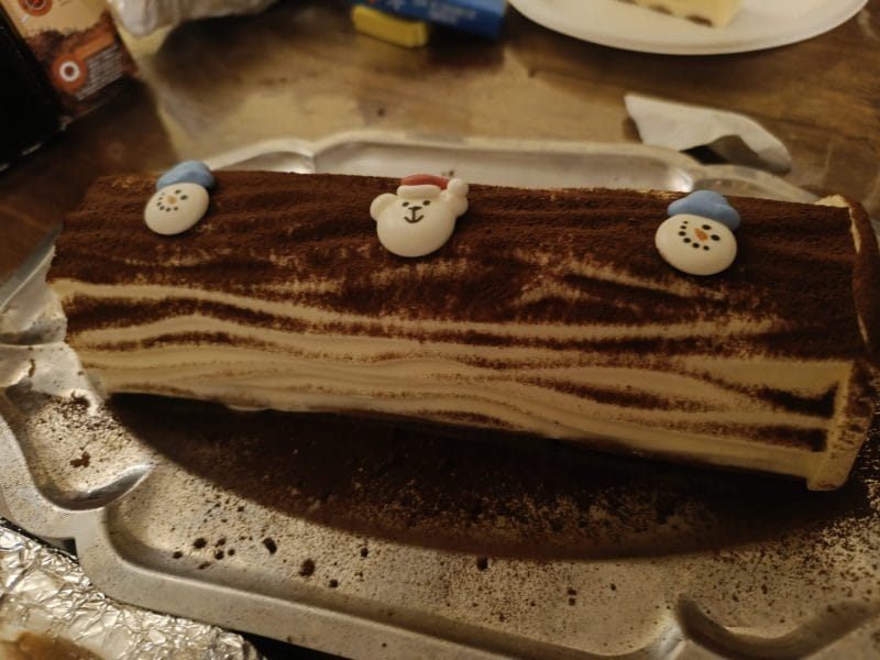 Cliquez pour zoomer ! Bûche Tiramisu Thermomix par Aggns