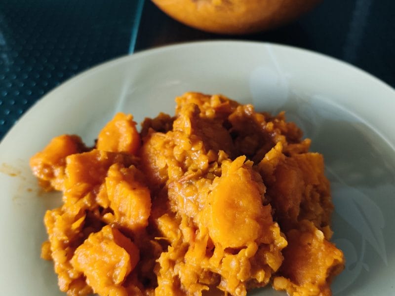 Cliquez pour zoomer ! Dhal de patate douce et de lentilles corail Thermomix par Aggns
