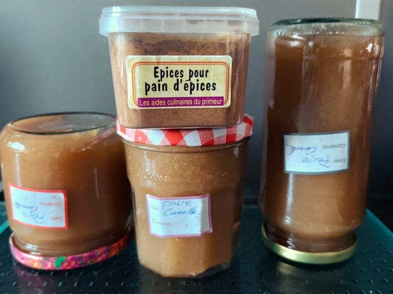 Cliquez pour zoomer ! Confiture de poires à la cannelle Thermomix par Aggns