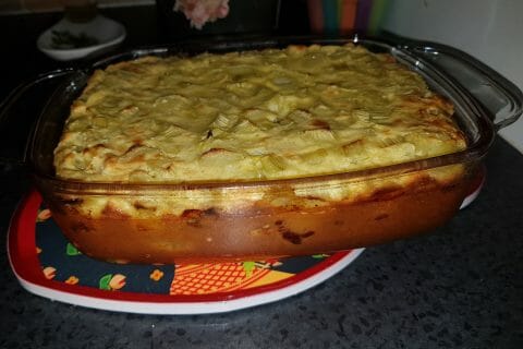 Cliquez pour zoomer ! Clafoutis à la rhubarbe Thermomix par eloday88