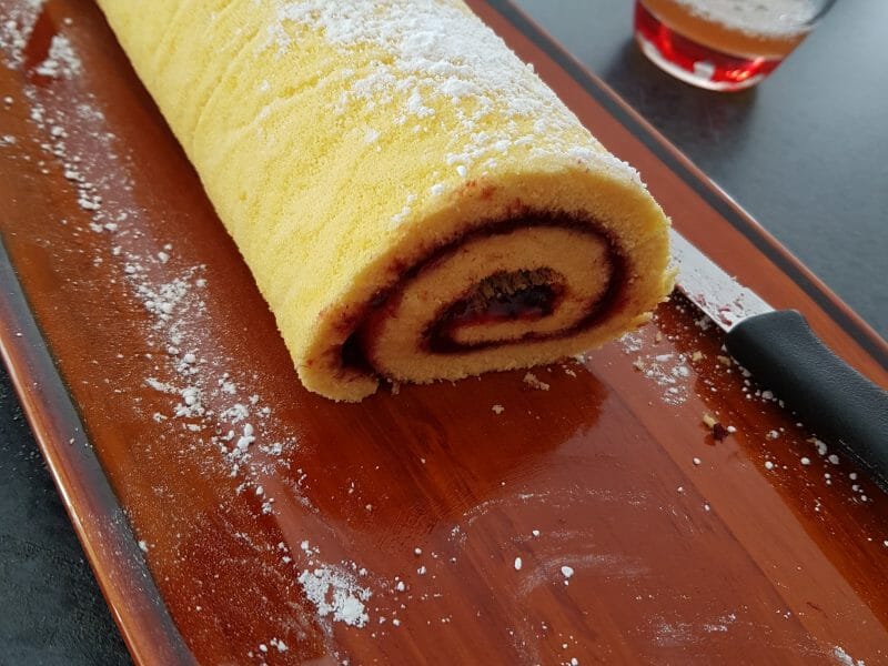 Cliquez pour zoomer ! Roulé au nutella Thermomix par eloday88