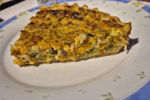 Cliquez pour zoomer ! Tarte courgettes et carottes Thermomix par julia_248