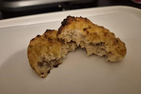 Cliquez pour zoomer ! Croquettes de chou-fleur au jambon cru Thermomix par julia_248