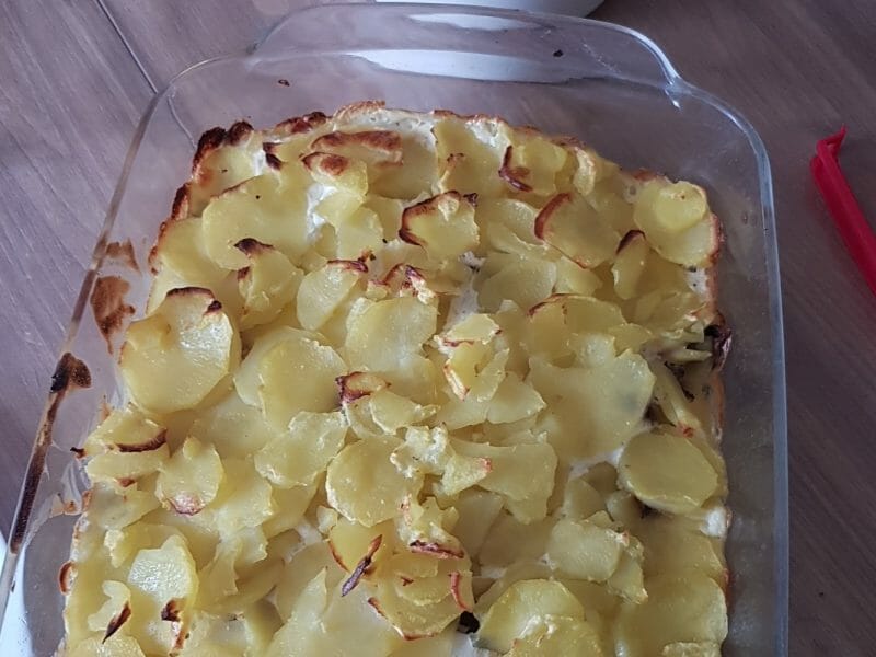 Cliquez pour zoomer ! Gratin de pommes de terre au Boursin Thermomix par Jehanne57