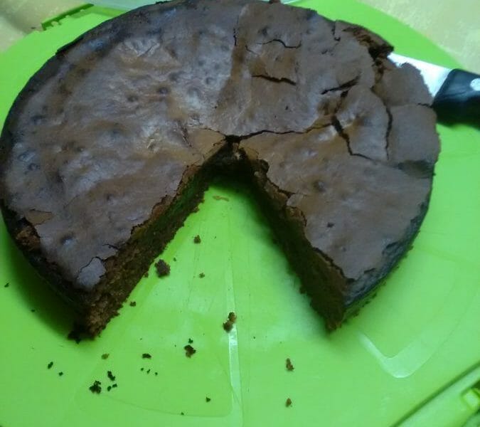 Cliquez pour zoomer ! Gâteau macaroné au chocolat Thermomix par michienmichat