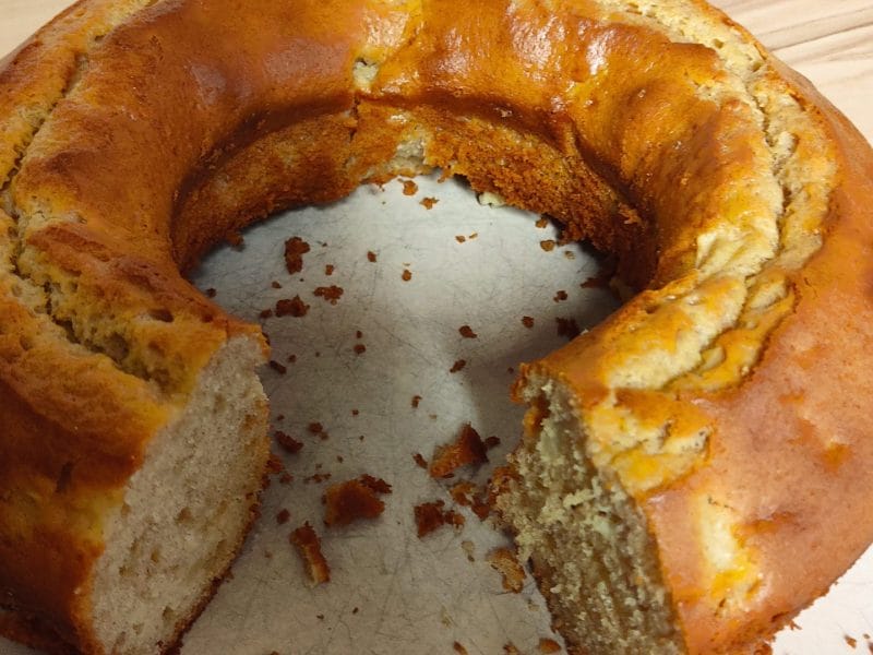 Cliquez pour zoomer ! Gâteau aux pommes et mascarpone Thermomix par valou38650